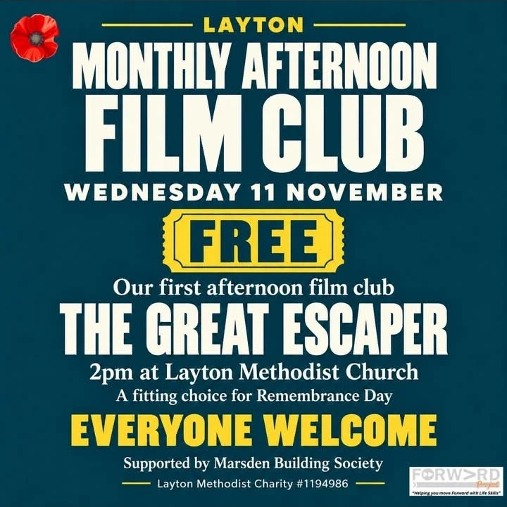 Monthly Afternoon Film Club: The Great Escaper